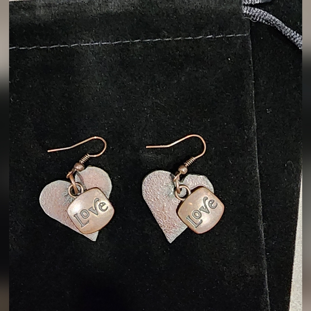 Love Heart Dangle Earrings From The Country Music Hall Of Fame